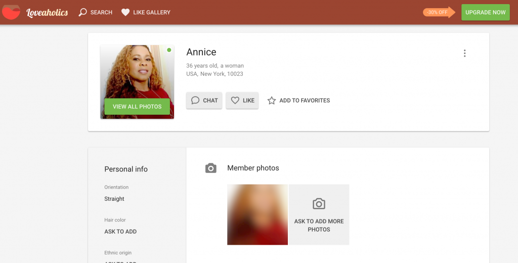 Loveaholics Profiles